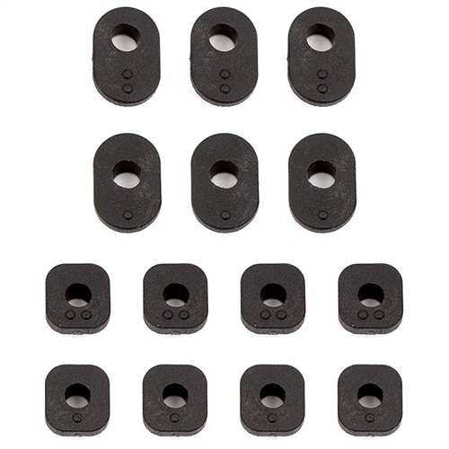 ASSOCIATED RC10F6 CAMBER AND CASTER BUSHINGS